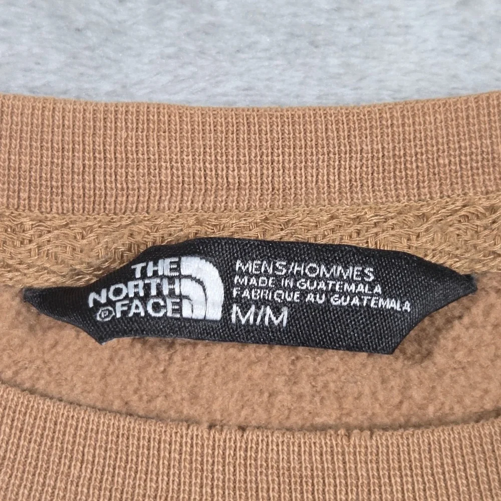 The North Face Mens Crewneck Sweatshirt Brown Pullover M Outdoors Urban Hiker‎